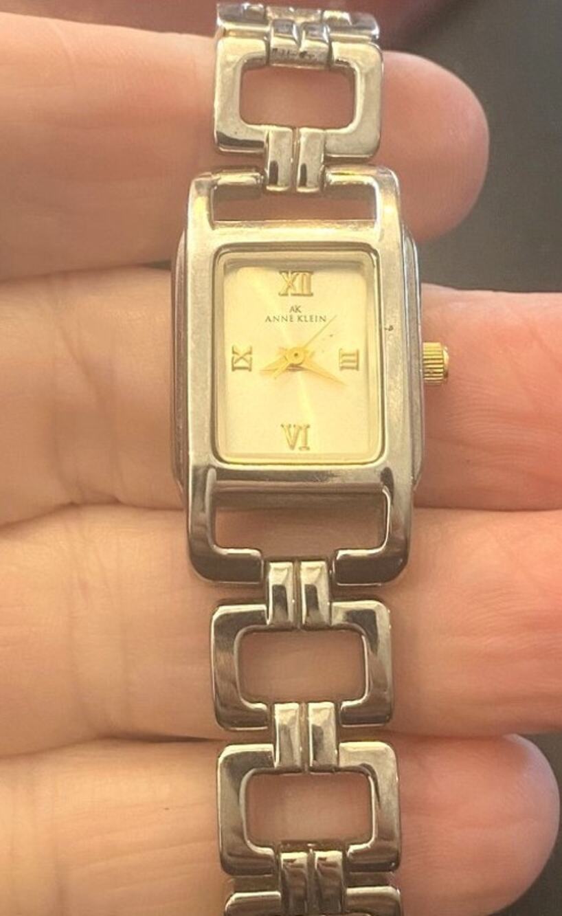 Women's 20mm Silver Tone Anne Klein Watch, Bracelet Band